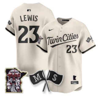 Royce Lewis Jersey #23 Minnesota Twins Alternate Limited Stitched Cream