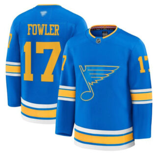 Cam Fowler Jersey #17 St. Louis Blues 2025-26 Premium Stitched Blue