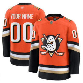 Custom Anaheim Ducks Jersey Name, Number 2025 Premium Stitched Home