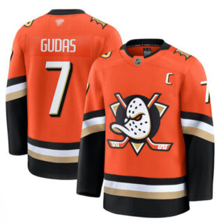 Radko Gudas Jersey #7 Anaheim Ducks 2025 Premium Stitched Home