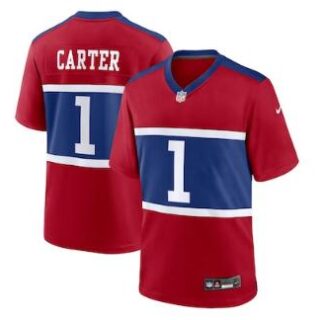 Abdul Carter New York Giants Nike First Round Pick Alternate Game Jersey Red