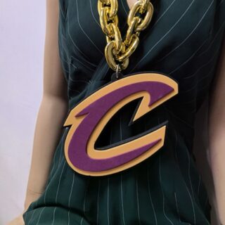 Cleveland Cavaliers Oversized Superfan Chain Necklace
