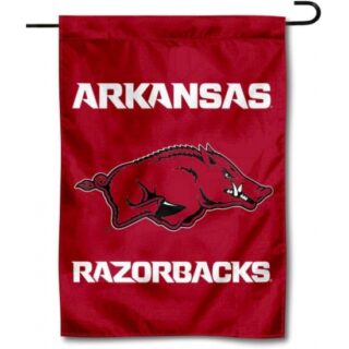 College Flags & Banners Co. Arkansas Razorbacks Garden Flag