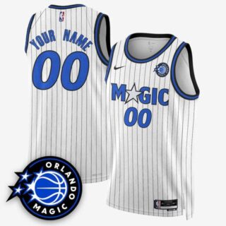 Custom Men's Orlando Magic New Generation of Magic Basketball Jersey All Stitched