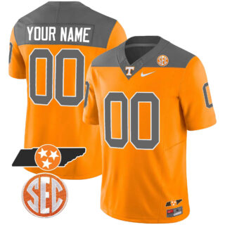 Custom Tennessee Volunteers 2023 Alternate Vapor Limited Jersey V3 All Stitched Inverted