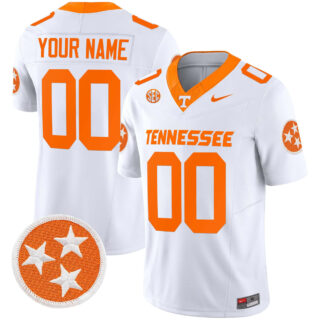 Custom Tennessee Volunteers 2024 Vapor Limited Jersey All Stitched White