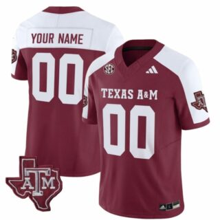 Custom Texas A&M Aggies Jersey Name and Number Vapor Limited College Football Stitched Alternate