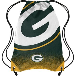 Green Bay Packers NFL Gradient Drawstring Backpack