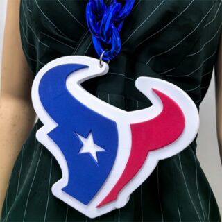 Houston Texans Oversized Superfan Chain Necklace