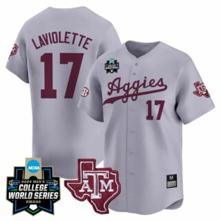 Men's Texas A&M Aggies Jace Laviolette Jersey