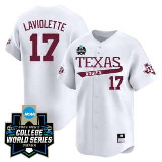 Men's Texas A&M Aggies #17 Laviolette Jersey