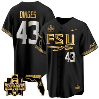 Men's Florida State Seminoles #43 Marco Dinges Jersey