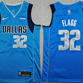 Men's Dallas Mavericks #32 Cooper Flagg Blue 2025 Icon Edition Stitched Basketball Jersey
