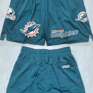 Men's Maimi Dolphins Aqua Shorts (Run Small)