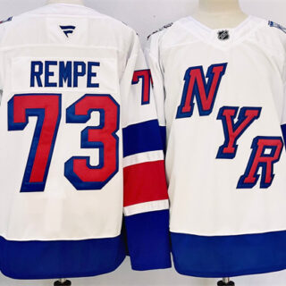 Men's New York Rangers #73 Matt Rempe White 2024-25 Stadium Series