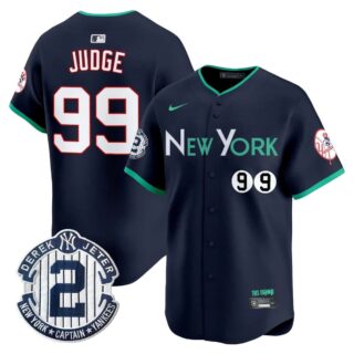 Men's New York Yankees City Connect Vapor Premier Limited Jersey All Stitched Aaron Judge