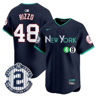 Men's New York Yankees City Connect Vapor Premier Limited Jersey All Stitched Anthony Rizzo #48