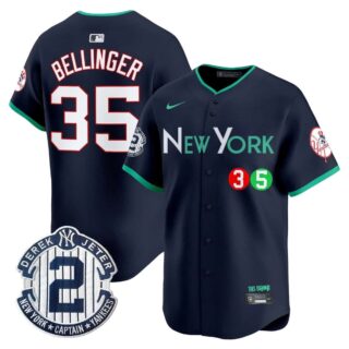 Men's New York Yankees City Connect Vapor Premier Limited Jersey All Stitched Cody Bellinger #35
