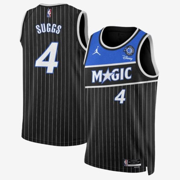 Men's Orlando Magic #4 Jalen Suggs New Generation of Magic Basketball Jersey All Stitched