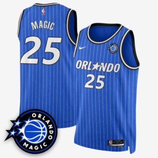 Men's Orlando Magic #25 Magic New Generation of Magic Basketball Jersey All Stitched