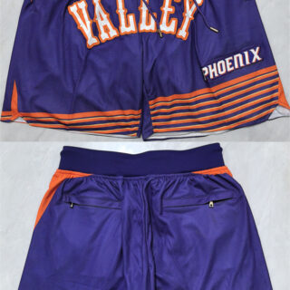 Men's Phoenix Suns Purple Shorts (Run Small)