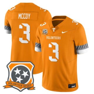 Tennessee Volunteers 2025 Spirit Jersey All Stitched Jermod McCoy #3