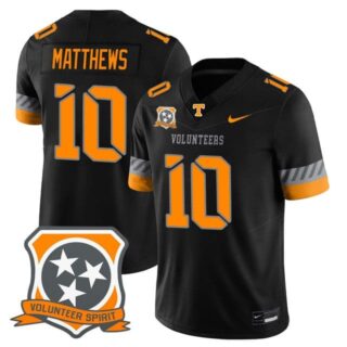 Tennessee Volunteers 2025 Spirit Jersey All Stitched Mike Matthews #10