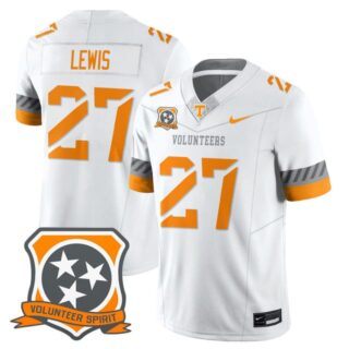 Tennessee Volunteers 2025 Spirit Jersey All Stitched Peyton Lewis #27