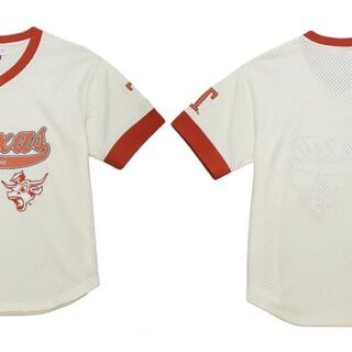 Men's Texas Longhorns Extra Inning Vintage Logo Stitched Jersey