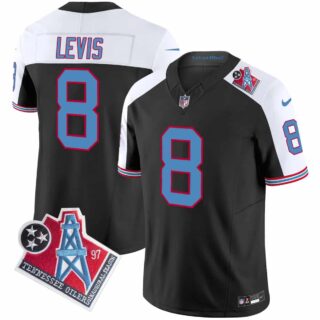 Men's Tennessee Titans 1997 Throwback Vapor Limited Jersey All Stitched #8 Will Levis