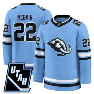 Men's Utah Hockey Mammoth 2025 Limited Jersey All Stitched #22 Jack McBain