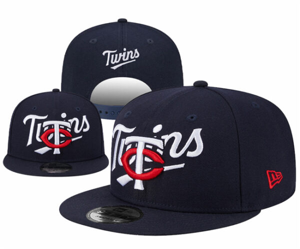 Minnesota Twins 2025 Stitched Snapback Hats 006