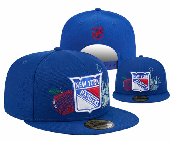 New York Rangers Stitched Snapback Hats 002