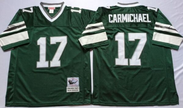 Philadelphia Eagles Green #17 Harold Carmichael Throwback Jersey