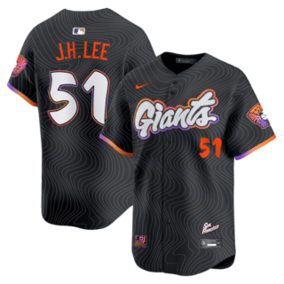 Men's San Francisco Giants 2025 City Connect Vapor Premier Limited Jersey All Stitched Jung Hoo Lee #51