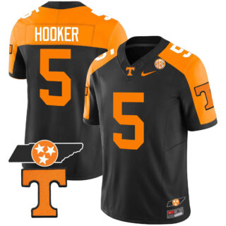 Tennessee Volunteers 2023 Alternate Vapor Limited Jersey V3 All StitchedBlack #5 Hendon Hooker