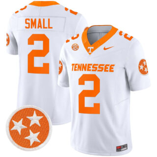 Tennessee Volunteers 2024 Vapor Limited Jersey All Stitched White #2 Jabari Small