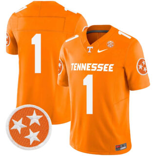 Tennessee Volunteers 2024 Vapor Limited Jersey All Stitched Orange #1 no name