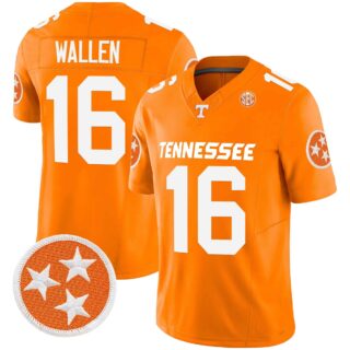 Tennessee Volunteers 2024 Vapor Limited Jersey All Stitched Orange #16 Morgan Wallen