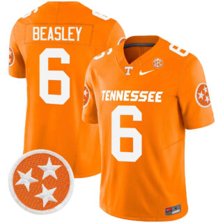 Tennessee Volunteers 2024 Vapor Limited Jersey All Stitched Orange #6 Aaron Beasley