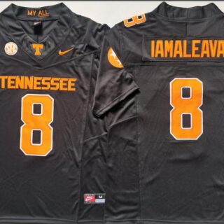 Tennessee Volunteers GRAY #8 IAMALEAVA Jerseys