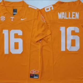 Tennessee Volunteers Orange #16 WALLEN Jersey