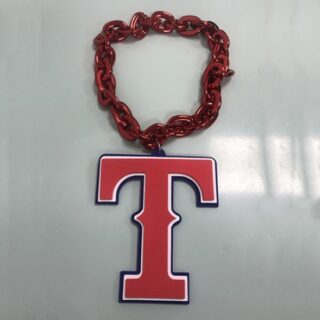 Texas Rangers Oversized Superfan Chain Necklace