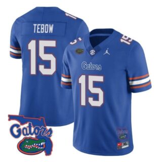 Tim Tebow Jersey #15 Florida Gators Vapor Limited College Football Royal