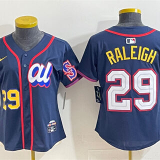 Youth American League #29 Tarik Skubal Navy 2025 All-Star Edition Limited Stitched Baseball Jersey