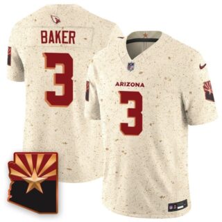 Men's #3 Budda Baker Arizona Cardinals F.U.S.E. Limited Rivalry Series Jersey
