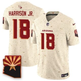 Men's Arizona Cardinals #18 Marvin Harrison Jr. F.U.S.E. Limited Rivalry Series Jersey