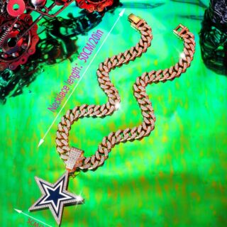 Cowboys 20inch Necklace Gold