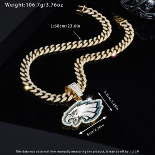 Eagles 20inch Necklace Gold