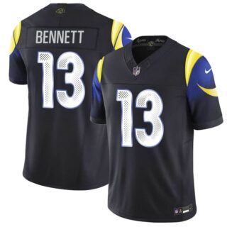 Men's #13 Stetson Bennett Los Angeles Rams F.U.S.E. Limited Rivalry Series Jersey